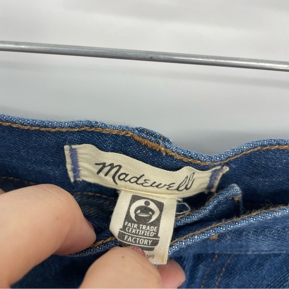 MADEWELL Baggy Straight Jeans STYLE NH643 blue Sz 32 - Picture 4 of 12